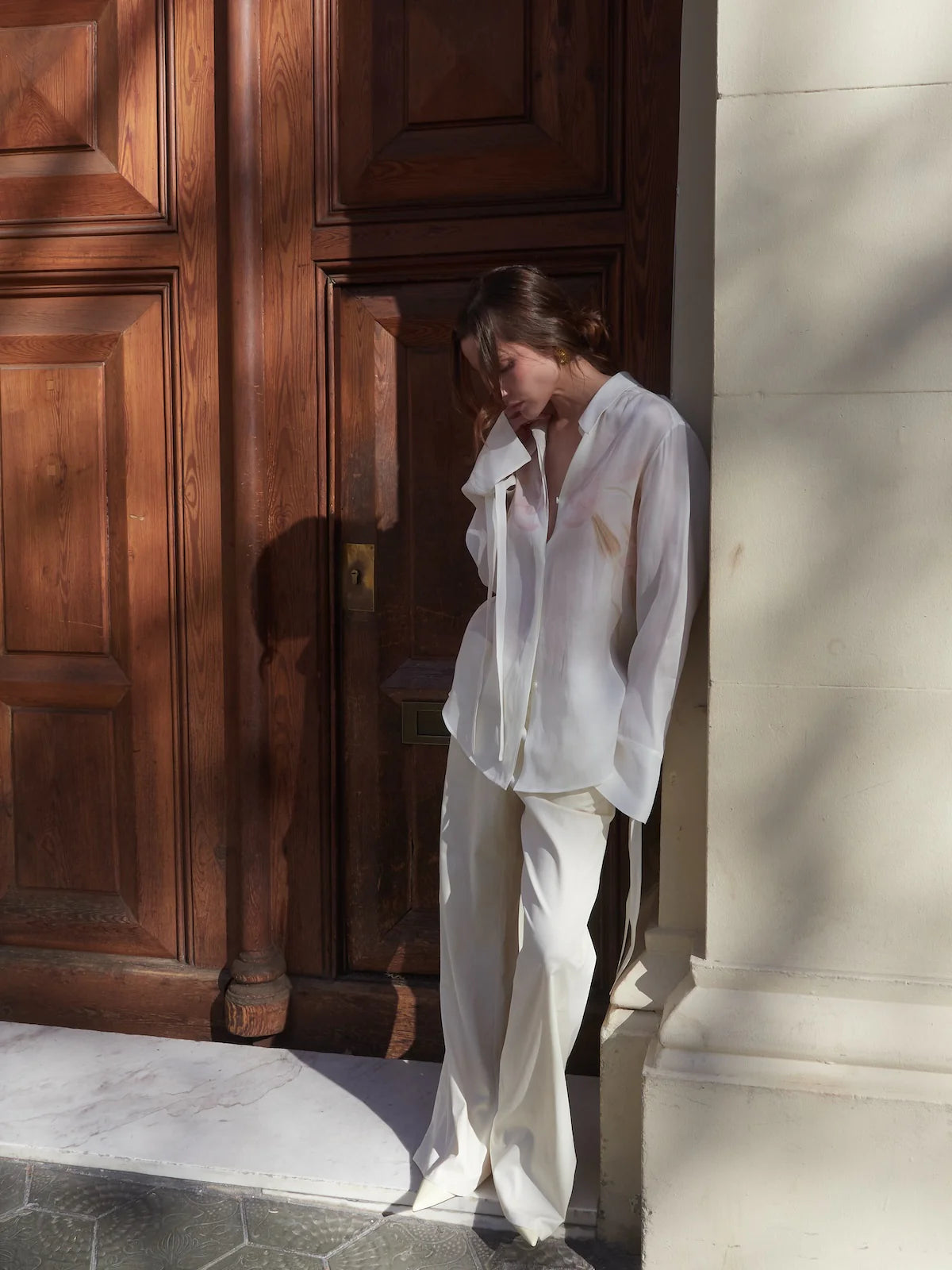 GIANA SHIRT SILK ORGANZA