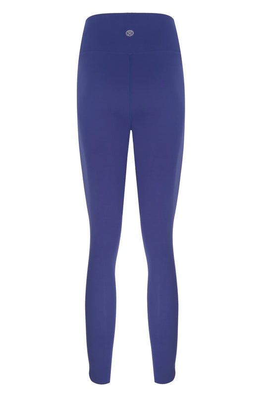 Cross Waist Parlement Blue Shaper Matt Leggings