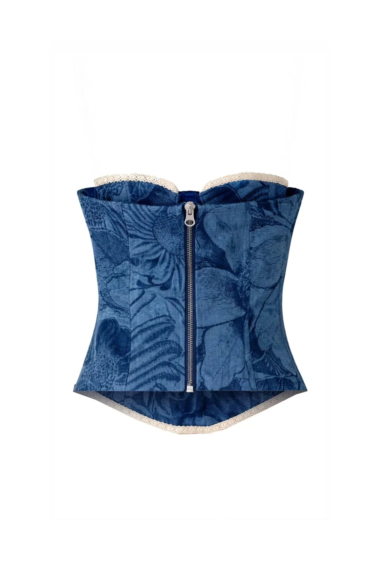 Blossom Denim Corsette