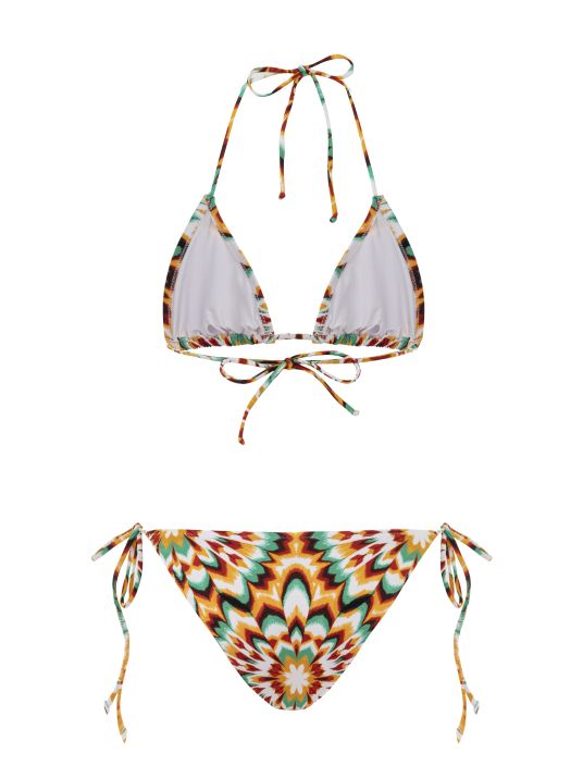 Desenli Bikini Takım