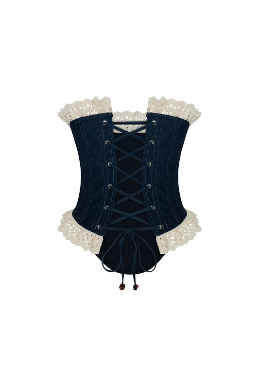 Spring Ruffle Detail Corsette