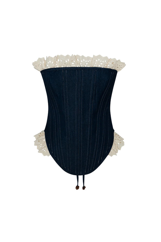 Spring Ruffle Detail Corsette