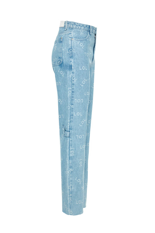 Lol Logo Jeans