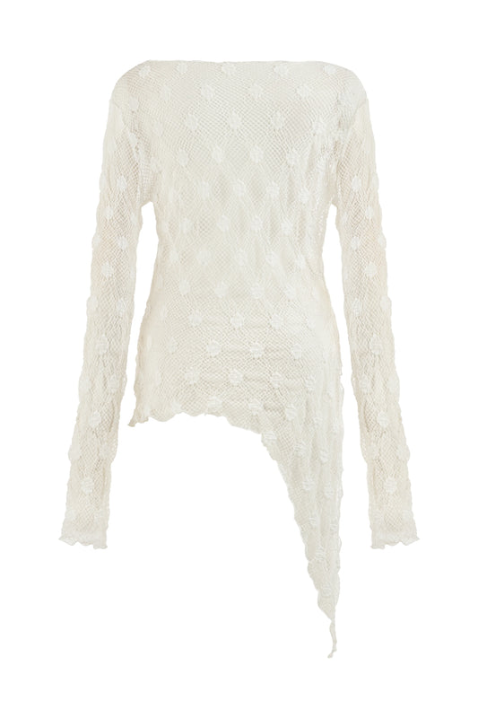 Polka Lace Top