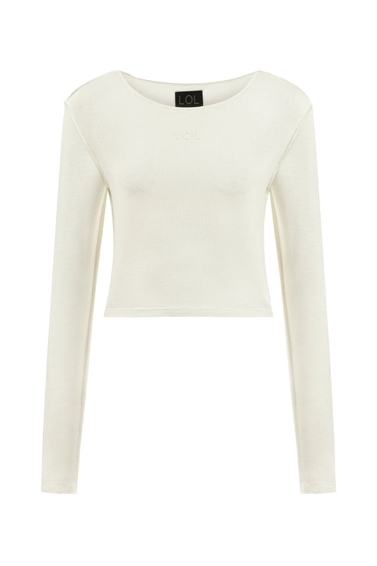 Rose Ribbed Top