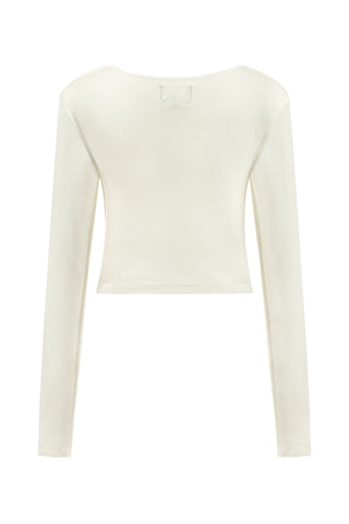 Rose Ribbed Top