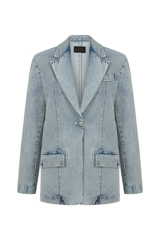 Harper Denim Blazer