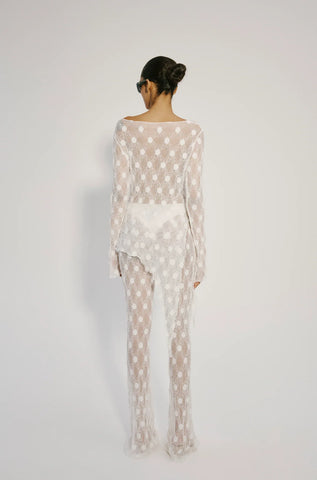 Polka Lace Pants