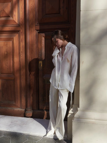 GIANA SHIRT SILK ORGANZA