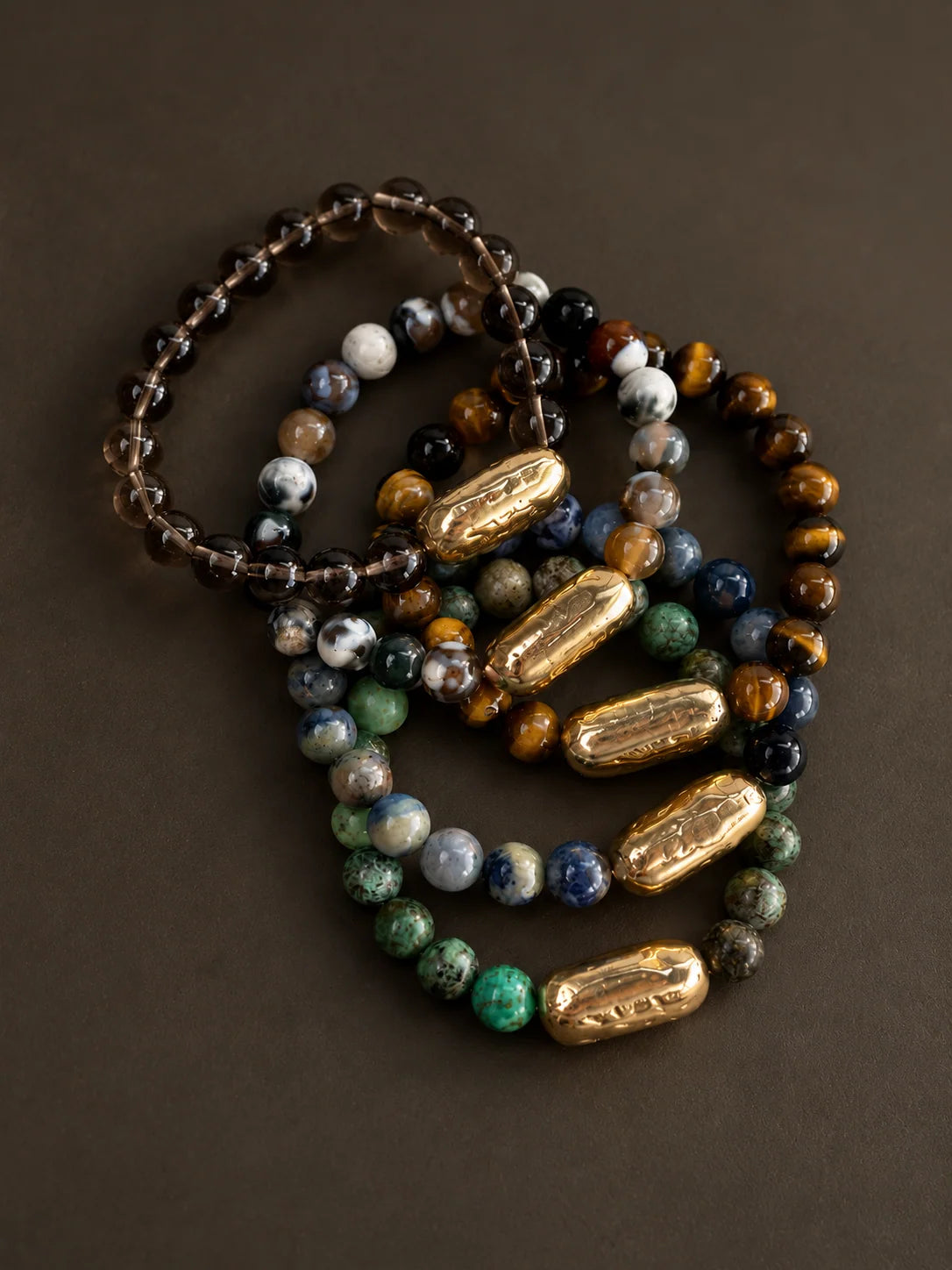 The Gilded Bini Bracelet