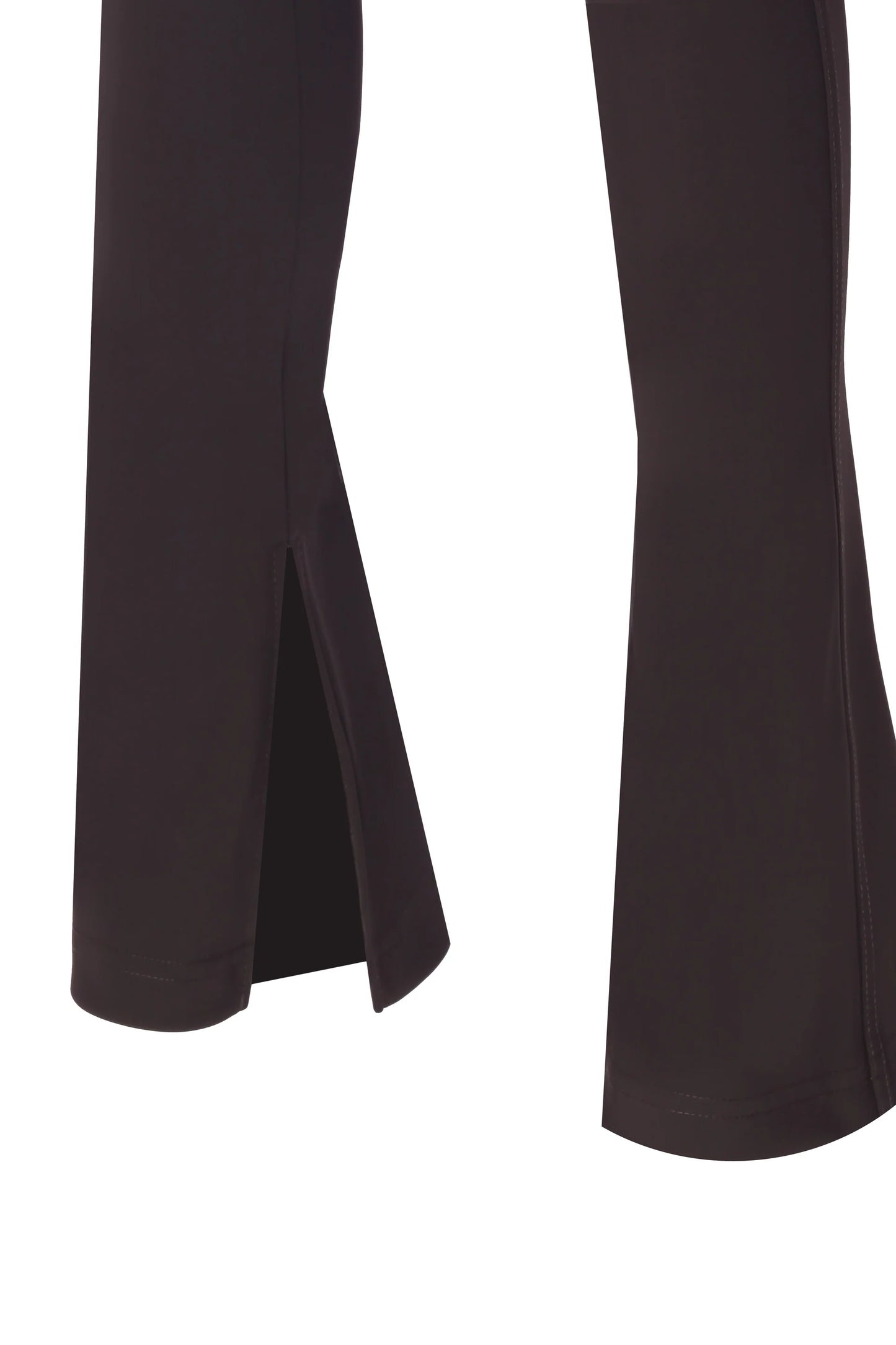 Navyblue Matt Split Flare Pants