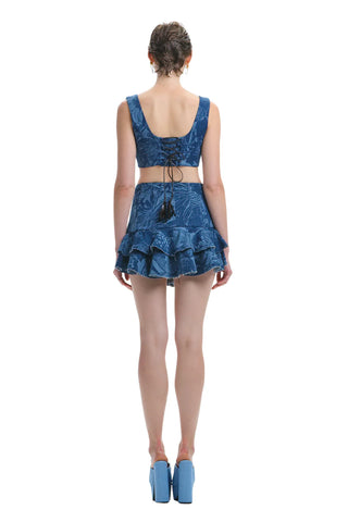 BLOSSOM RUFFLE SKIRT