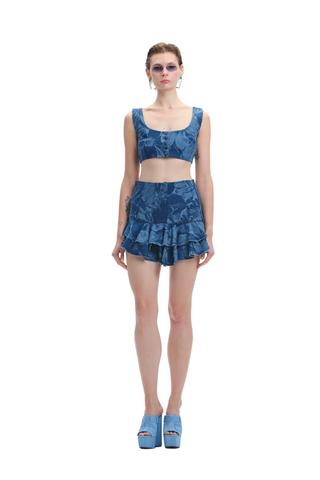 BLOSSOM RUFFLE SKIRT