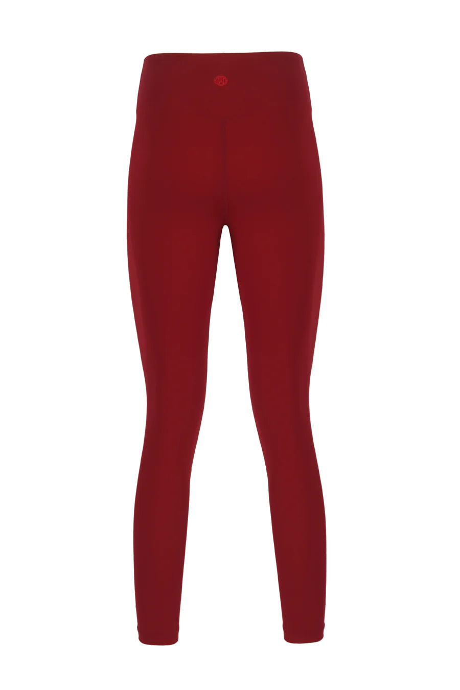 High Waist Basic Burgundy Shaper Matt Leggings