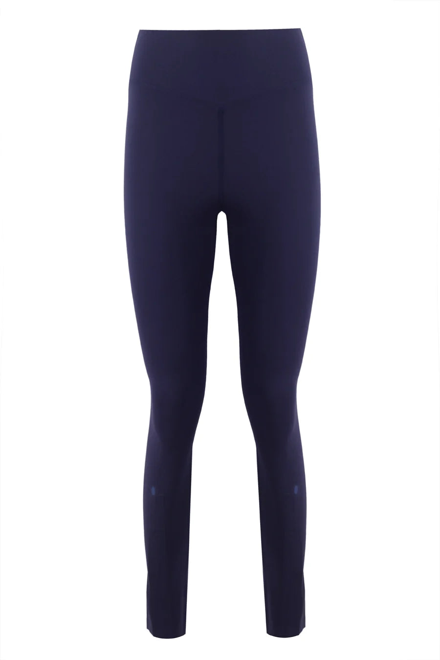 Zipper Ankle Shaper Navy Blue Matt Leggings