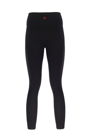 High Waist Basic Black Shaper Matt Leggings