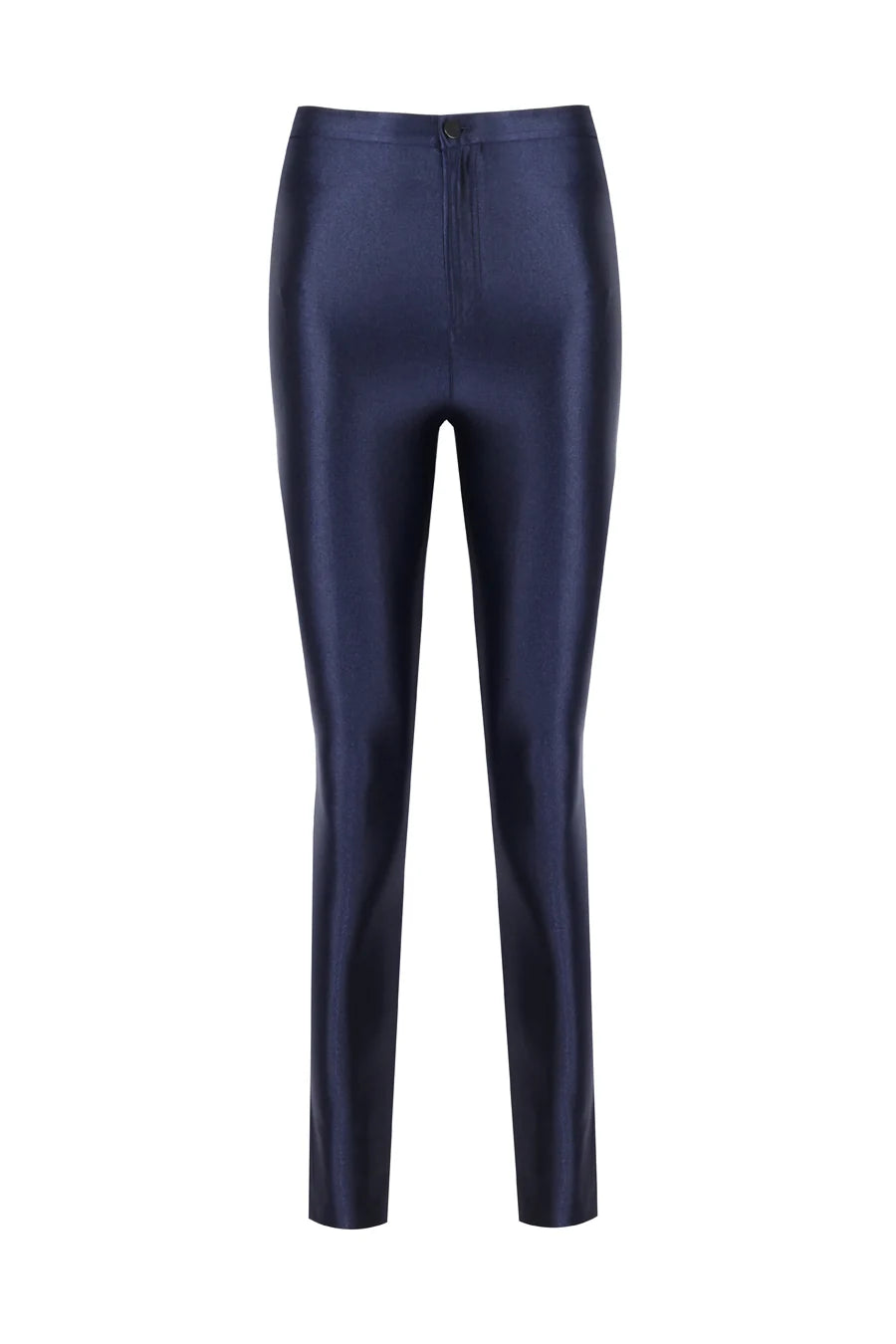 Cecile Navy Blue Shiny Pants