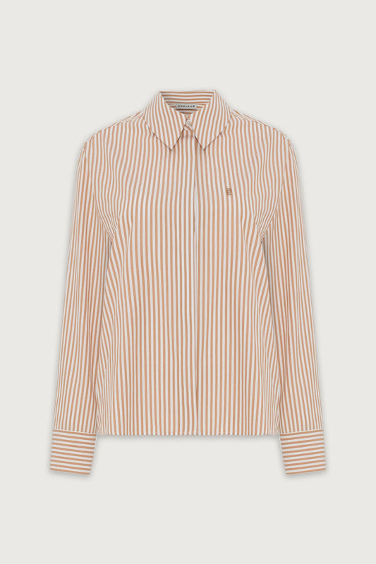 MAREN SHIRT TERRA-COTTA