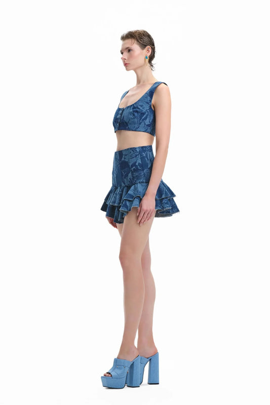 BLOSSOM RUFFLE SKIRT