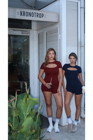 CALI JUMPSUIT/Bordo
