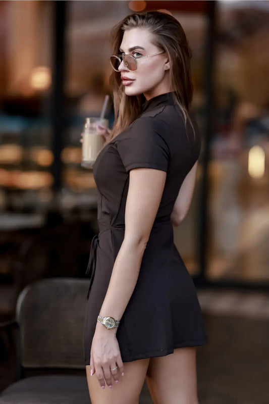LENNY JUMPSUIT/Kahverengi