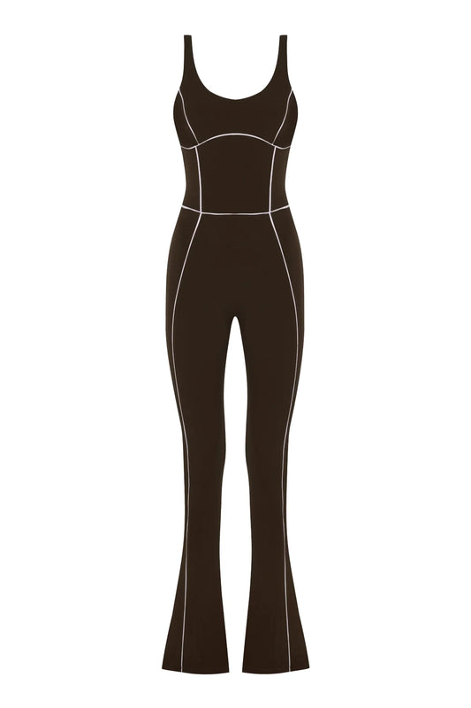 SADERNES JUMPSUIT/Kahverengi