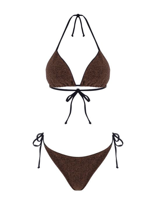 Kahverengi Bikini Takım