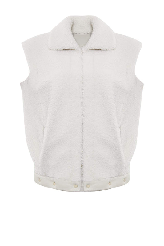 ESTELLE SHEARLING VEST