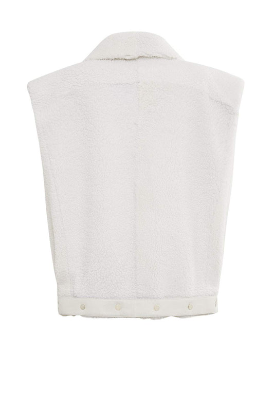 ESTELLE SHEARLING VEST