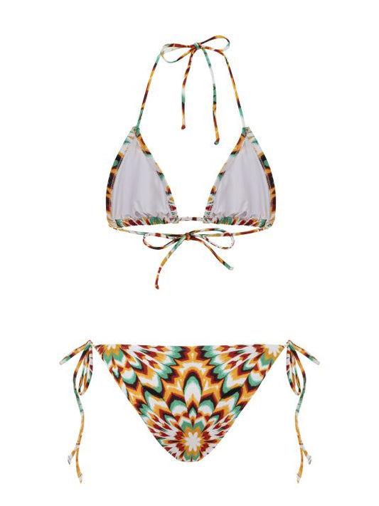 Desenli Bikini Takım